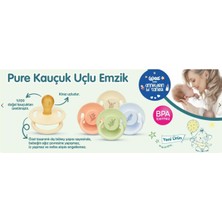 Wee Baby Pure Ka  Uçlu Emzik 6-18 Ay Ka  Bakkal Emziği