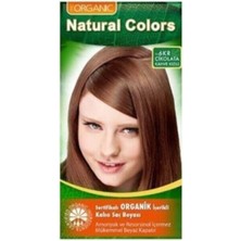 Organic Natural Colors Organıc Natural Colors Saç Boyası 6kr Çikolata Kahve Kızılı