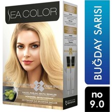 Sea Color Sarı Saç Boyası 9/0 Buğday Sarısı 8698753382058
