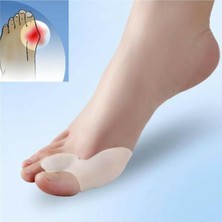 Türk Medical Türkmedical Silikon Makaralı Ayak Baş Parmak Kemik Bunyon Koruyucu Bunion Halluks   Set Başparmak