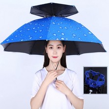 Yue Store 2 Katmanlı Dış Mekan Şapkası Vinil (Kauçuk Kılıf) Şemsiye (Yurt Dışından)