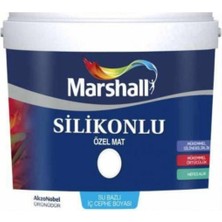 Marshall Silikonlu Özelmat Iç Cephe Boyası 7.5 Lt Beyaz