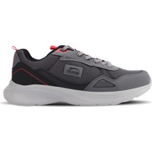 Slazenger GAIN GA Erkek Sneaker Koşu & Yürüyüş Ayakkabısı Koyu Gri / Siyah