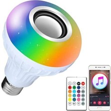 Japanex Music Bulb Bluetooth Ampül Hoparlör Akıllı LED Ampul Lamba Kılıçal