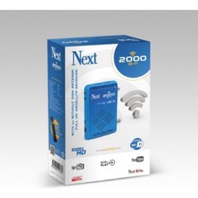 Next Nextstar Next 2000 Wi-Fi Çanaklı - Çanaksız Dahili Wi-Fi Full Hd Uydu Alıcısı