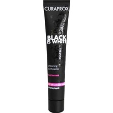 Curaprox Black Is White Diş Macunu Beyazlatıcı Etki 90 ml Nane Aromalı Özel Formül