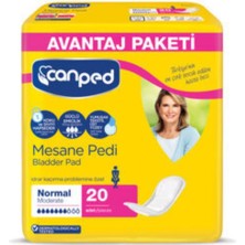 Canped Mesane Pedi Avantaj Paketi Normal 20'li