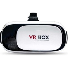 Vrbox Vr Box Vr 3D S  Gerçeklik Gözlüğü Kumandalı Ergonomik Vr-01 Siyah