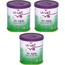 Vi Vet Vivet Konserve Sir Ağda Azulen 240 gr 3'lü Set