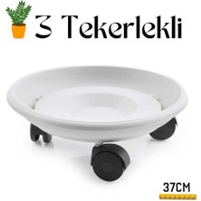 Homecare 37 cm Tekerlekli Saksı Altlığı 715718