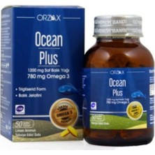 Ocean Ocean Plus 1200 Mg Omega 3 Balık Yağı 50 Kapsül