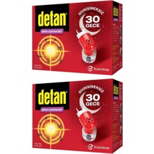 Detan Süper Elektrolikit Cihaz - 30 Gece x 2 Ade