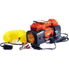 Rico Metal Hava Kompresör Çakmaklı Kompresör Çift Silindir 12 Volt