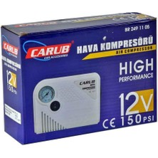 Carub 12V Hava Kompresörü 150 Psi Yassı BR2491105