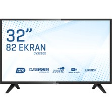 Onvo OV32102 32" 82 Ekran Uydu Alıcılı HD LED TV