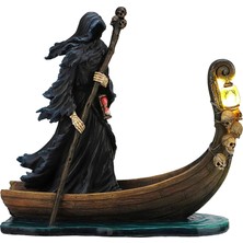 Rakun Home Mitoloji Serisi / Charon - Yeraltı Dünyasının Kayıkçısı (LED Fenerli)