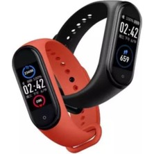 Shoptekno M6 Akıllı BILEKLIK+I12 Bluetooth Kulaklık Beyaz Süper Kombin