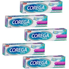 Corega Tatsız Protez Yapıştırıcı 40grx5 adet