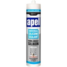 Apel Silikon Beyaz SS711 280 gr