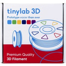 TinyLab 3D 1.75mm 1000gr Kırmızı PLA Filament 190-220°C Baskı Sıcaklığı - Yüksek Kalite, Çevre Dostu, Mükemmel Yapışma ve Pürüzsüz Yüzey