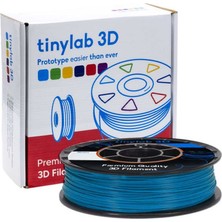 TinyLab 3D 1.75mm 1000gr Mavi ABS Filament 210-300°C Baskı Sıcaklığı - Yüksek Kalite, Isı Dayanımı, Sorunsuz Yapışma