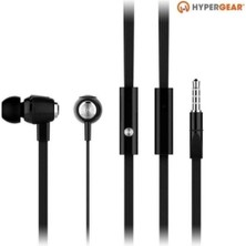 Hypergear Dbm Wave Siyah Earphones 3.5mm Mikrofonlu Kulakiçi Telefon Kulaklığı