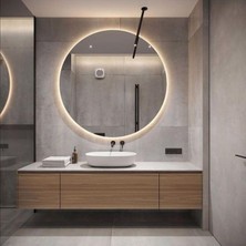 Yb Dekorasyon 80CM Günışığı Ledli Banyo Aynası / Dekoratif Ayna