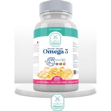 Alaçatı Değirmeni Omega 3 Epa 240 Dha 360 200 Yumuşak Kapsül Softgel 1300 Mg