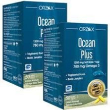 Ocean Plus Omega 3 1200mg 50 Kapsül 2 Adet