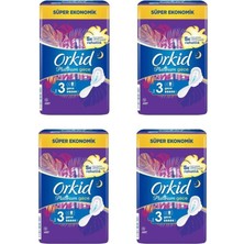 Orkid Platinum Gece 3 No 16'lı 4 Adet Sızıntı Önleyici Teknoloji ile Nefes Alabilen Yüzey