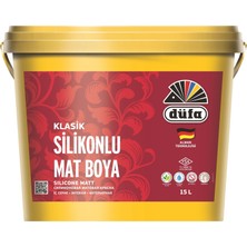 Düfa Iç Cephe Duvar Boyası Klasik Silikonlu Mat 2.50 Litre / Şampanya