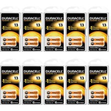 Duracell Duracel 13 Numara (PR48) Işitme Cihazı Kulaklık Pili 10 Paket 60 Adet Pil
