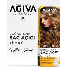 Agiva Arel Kozmetik Aksesuar Agiva Ultra Shine Doğal Renk Saç Açıcı Sprey 150ml Spreyaçıcı