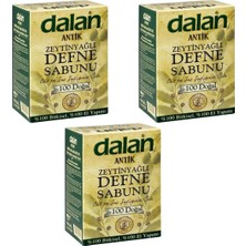 Dalan Antik Defne Zeytinyağlı Sabun 900 Gr. x 3 Adet