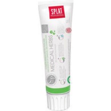 Splat 100 ml Medical Herbs Diş Macunu Papatya ve Adaçayı Özleriyle Destekleyici Etki