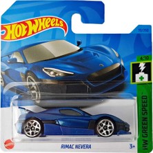 Hot Wheels Tekli Arabalar Rimac Nevera HKG36 Oyuncak Araba Erkek Çocuklar İçin Mavi Renkli