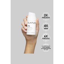 OLAPLEX Nº.8 Bond Intense Moisture Mask - Bağ Güçlendirici &Yoğun Onarıcı & Nemlendirici Maske - 100 ML