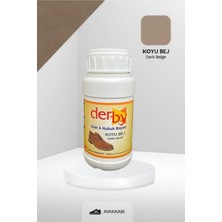 Derby Koyu Bej Süet & Nubuk Deri Boyası 250 ml  Süet Nubuk Ayakkabı Boyası