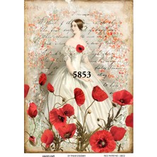 Lineart Pirinç Dekopaj Kağıdı LA-5853