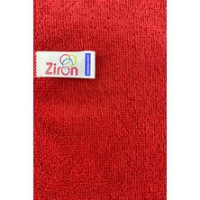 Ziron Mikrofiber Kalın Dokulu Genel Temizlik Bezi Kırmızı 40X40CM 10 Lu Paket