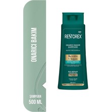 Restorex Keratin & Argan Şampuan 500 Ml 3 Adet Restorex Argan
