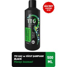 Tto Saç Ve Vücut Şampuanı 400 + 100 Ml Black ( Çay Ağ  Yağı / Tea Tree Oıl)