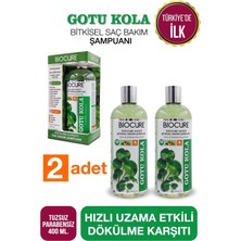 Biocure Gotu Kola Saç Bitkisel Şampuan 10 Bitki 4 Vitaminli X 2 Adet