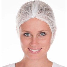 Atılım Sağlık Bone - Beyaz Tek Kullanımlık 100 Lü Paket