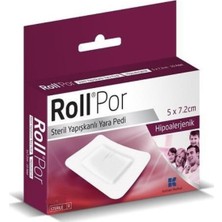 Roll Por 5x7.2 cm 50LI Steril Yapıkanlı   Pedi