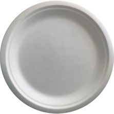 Ekolojik Bagasse Tabak 22 cm 50 Adet