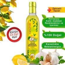 Hanzade Bitkisel Limon Sarımsak Maydanoz Kürü 500 ml x 3 Adet Cam Şişe