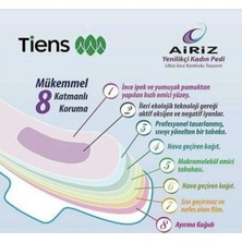 Tiens Airiz Hijyenik Kadın Pedi 8'Li Gece 4’Lü Set