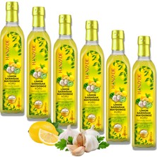 Hanzade Bitkisel Limon Sarımsak Maydanoz Kürü 500 ml x 6 Adet Cam Şişe