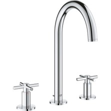 Grohe Atrio 3 Delikli Lavabo Bataryası 1/2"
m-Boyut - 20008003